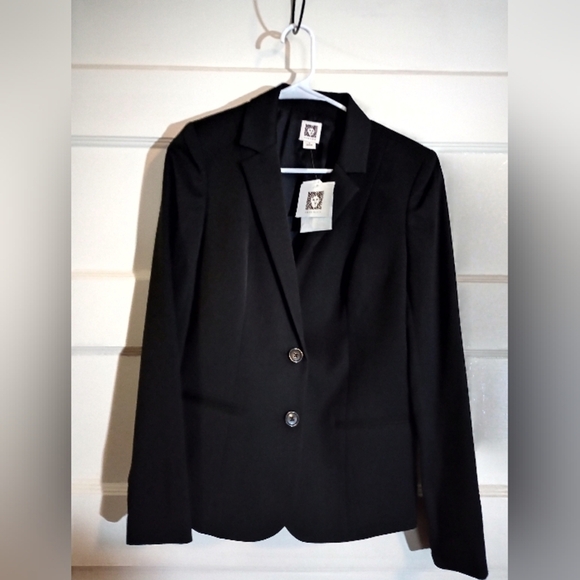 Anne Klein Jackets & Blazers - Anne Klein size 6 women's black dress jacket